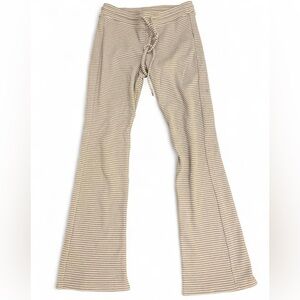 Gilly Hicks Ribbed Waffle Knit Lounge Flare Comfy Pants